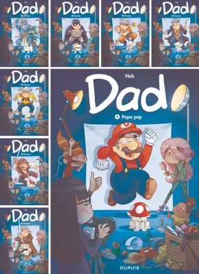 Dad - Tome 9 - Papa pop, 8 variantes de couverture
