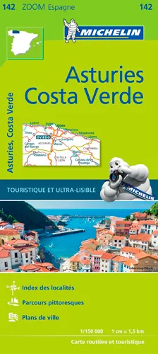Livres Loisirs Voyage Cartographie et objets de voyage Carte Zoom Asturies, Costa Verde 142