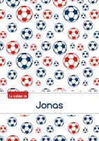 Le cahier de Jonas - Blanc, 96p, A5 - Football Paris