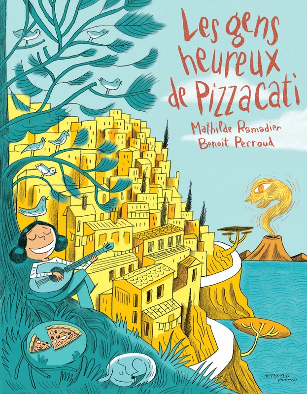 Livres Jeunesse de 3 à 6 ans Albums Les Gens heureux de Pizzacati Mathilde Ramadier