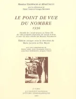 LE POINT DE VUE DU NOMBRE 1936