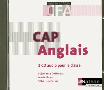 Anglais CAP en CFA