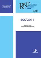 Revue des nouvelles technologies de l'information, n° E-20. EGC 2011, Extraction et gestion des connaissances