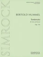 Sostenuto, op. 11b. viola and piano.