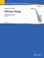African Song, alto saxophone and piano. Edition séparée.