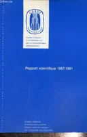 Rapport scientifique 1987-1991
