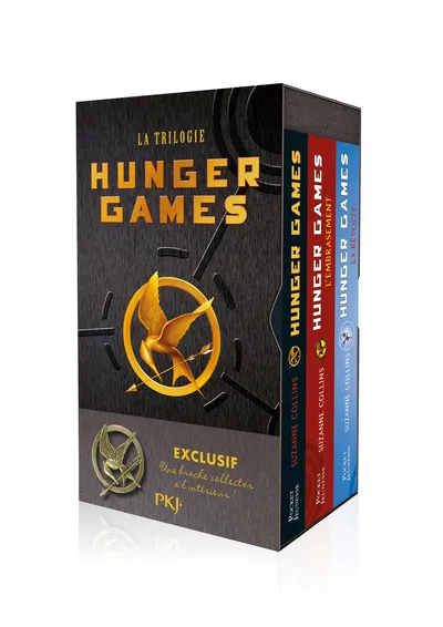 Livres Ados et Jeunes Adultes Jeunes Adultes Science-Fiction Coffret luxe Hunger Games 2013 Suzanne Collins