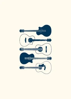 Acoustic Guitar - Greeting Card, Acoustic Guitar