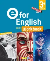 E for English 3e - Anglais Ed.2017 -  Workbook
