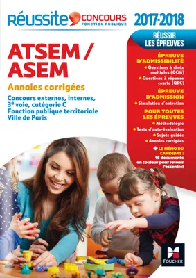 Réussite Concours ATSEM/ASEM - Sujets inédits & annales corrigées - Concours 2017-2018 Nº84
