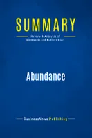 Summary: Abundance, Review and Analysis of Diamandis and Kotler's Book