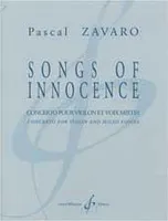 Songs of innocence, Concerto pour violon et voix mixtes