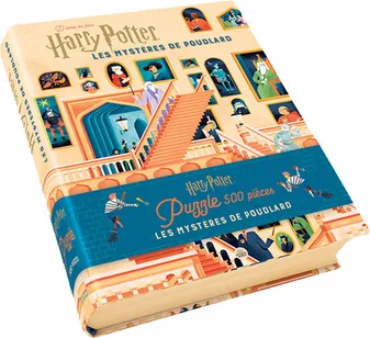 Harry Potter - Les Mystères de Poudlard - Livre et puzzle 500 pièces