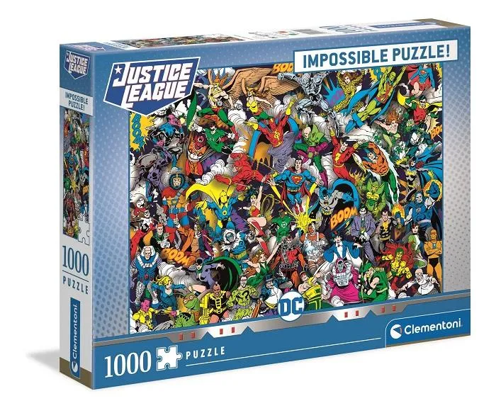 dc comics impossible puzzle justice league (1000 pièces) Puzzles