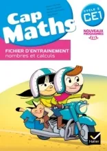 Cap Maths CE1 éd. 2016 - Fichier d'entrainement + Cahier de géométrie + Dico Maths