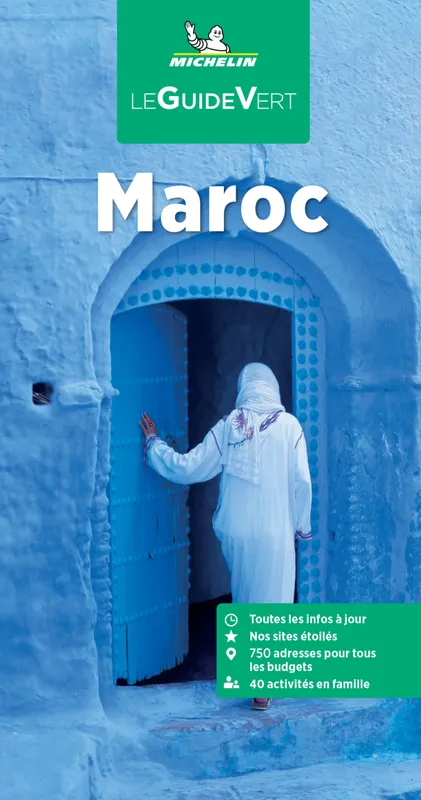 Livres Loisirs Voyage Guide de voyage Guide Vert Maroc Manufacture française des pneumatiques Michelin,