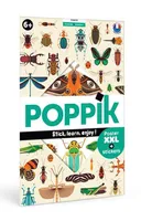 Poppik Les insectes, 1 poster + 44 stickers repositionnables