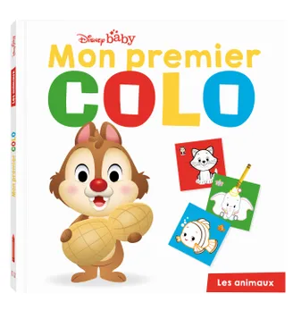 DISNEY BABY - Mon Premier Colo - Les Animaux, Pour dessiner et colorier sans dépasser