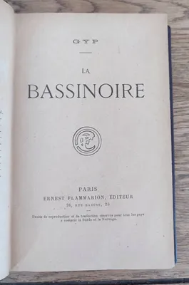La Bassinoire (Moeurs contemporaines ***)