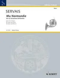 Ma Normandie, Air et Variations brillantes (Thème de Frédéric Berat). horn and piano.