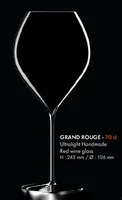 Verre Jamesse Grand Rouge 70 cl, Soufflé Bouche, Ultralight
