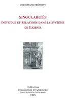 Singularités, Individus et relations dans le système de Leibniz