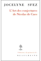 L'art des conjectures de Nicolas de Cues