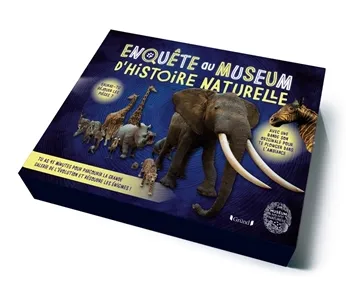 Jeux et Jouets Jeux de société Jeux coopératifs Escape box - Enquête au Musée d'Histoire naturelle Cluzel, Valérie