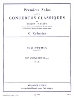 Premiers Solos Extraits de Concertos Classiques, Vieuxtemp's Concert No. 5