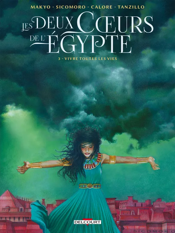 Livres BD BD adultes Les deux cœurs de l'Égypte, 3, Les Deux coeurs de l'Égypte T03, Vivre toutes les vies Alessandro Calore