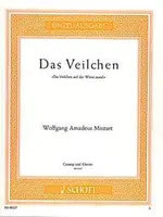Das Veilchen, KV 476. medium voice and piano. moyenne.