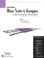 Achievement Skill Sheet No. 4:, One-Octave Minor Scales & Arpeggios