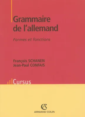 Grammaire de l'allemand, formes et fonctions