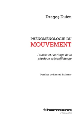 Phénoménologie du mouvement, Patocka et l'héritage de la physique aristotélicienne