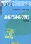 Mathématiques, Algèbre - 2ème édition - Cours et exercices corrigés, 50 % cours + 50 % exos