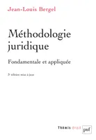 Méthodologie juridique, Fondamentale et appliquée