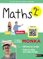 Maths 2de avec Yvan & Florie Monka - Le livre de ma chaîne Youtube - EPUB