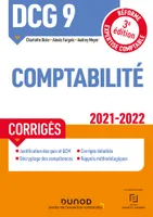 9, DCG 9 Comptabilité - Corrigés - 2021/2022, Réforme Expertise comptable