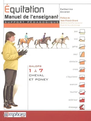 Equitation - Manuel de l'enseignant - Galops 1 à 7, manuel de l'enseignant
