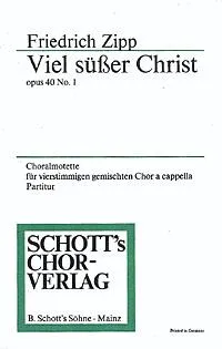 Zwei geistliche Choralmotetten op. 40, 1. Viel suser Christ - Morgen-Motette