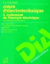 2, Traitement de l'énergie électrique, Cours d'électrotechnique., 1. Machines tournantes à courants alternatifs