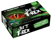 Kit escape game famille L'île du T-Rex