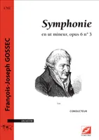 Symphonie en ut mineur (matériel), opus 6 n°3