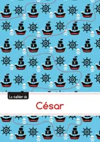 Le cahier de César - Séyès, 96p, A5 - Pirates