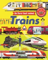 Un livre tout animé - Trains