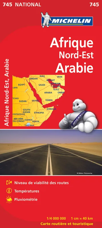 Livres Loisirs Voyage Cartographie et objets de voyage Carte Nationale Afrique du Nord-Est, Arabie / Africa Nord Est, Arabia Collectif