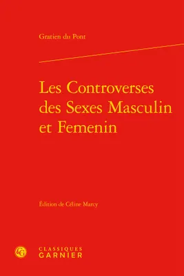 Les controverses des sexes masculin et femenin