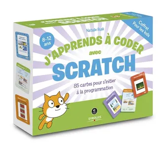 Coffret J'apprends à coder avec Scratch, 85 cartes pour s'initier à la programmation