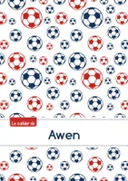 Le cahier d'Awen - Petits carreaux, 96p, A5 - Football Paris