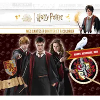 Harry Potter - Cartes à gratter Harry, Hermione, Ron